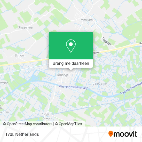 Tvdl kaart