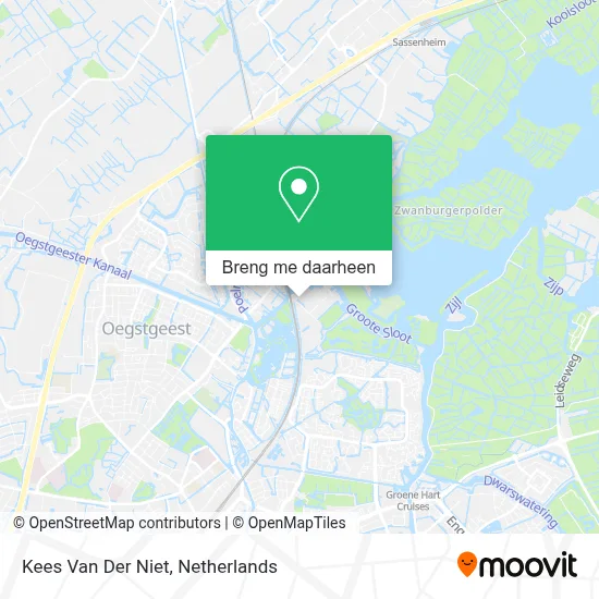 Kees Van Der Niet kaart