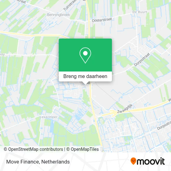 Move Finance kaart