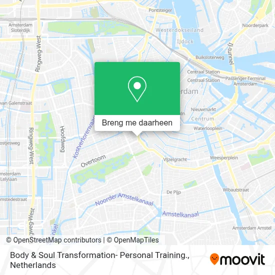 Body & Soul Transformation- Personal Training. kaart