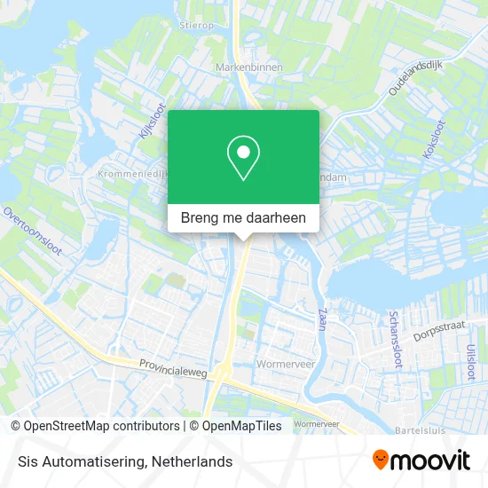 Sis Automatisering kaart