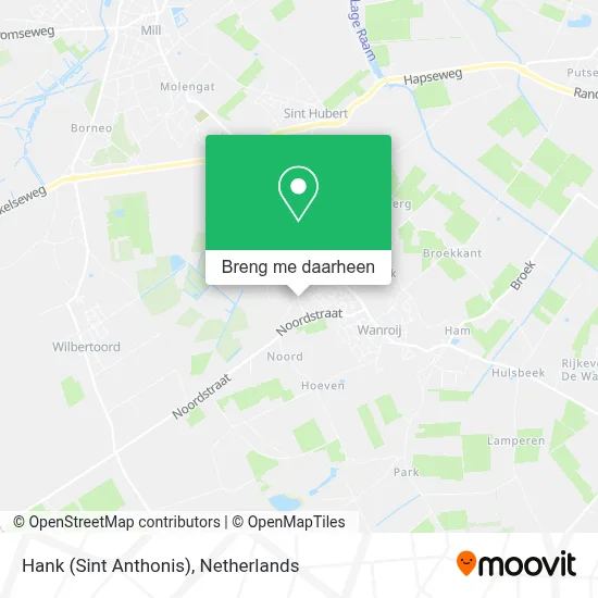 Hank (Sint Anthonis) kaart