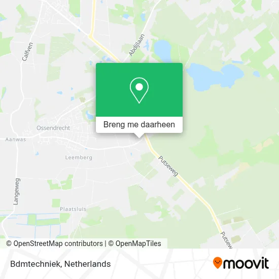 Bdmtechniek kaart