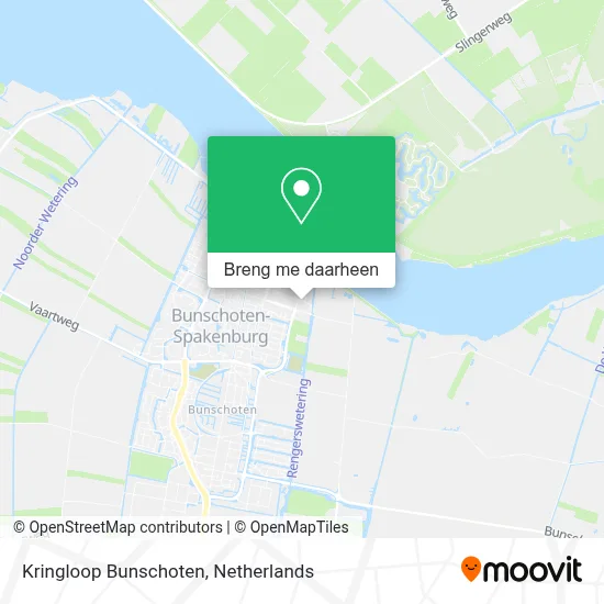 Kringloop Bunschoten kaart