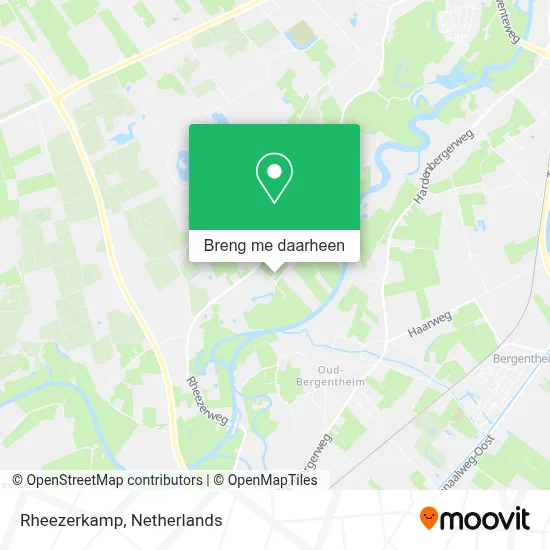 Rheezerkamp kaart