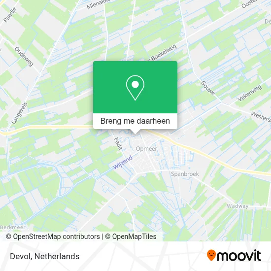 Devol kaart