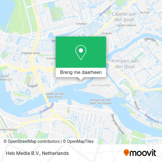Heb Media B.V. kaart