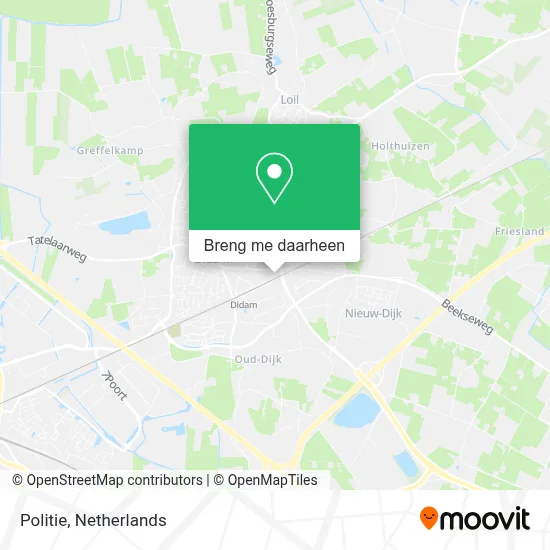Politie kaart