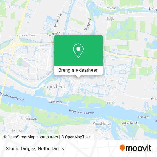 Studio Dingez kaart
