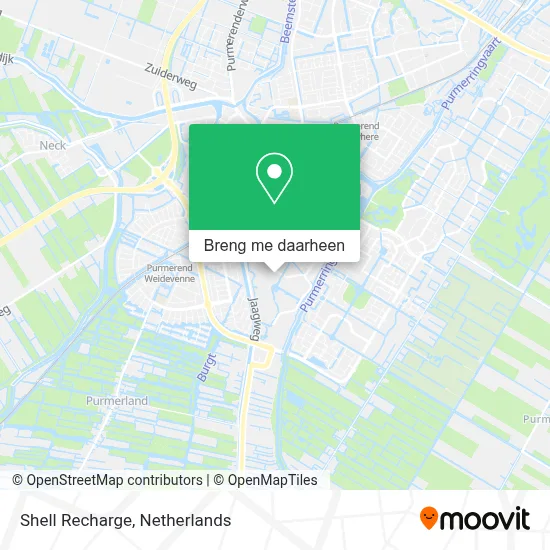 Shell Recharge kaart