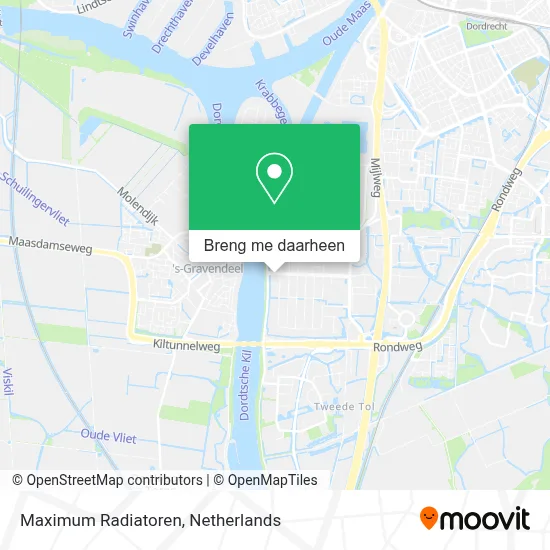 Maximum Radiatoren kaart
