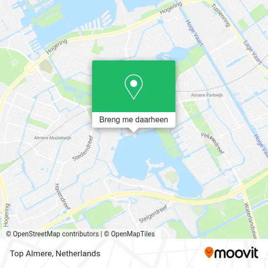 Top Almere kaart