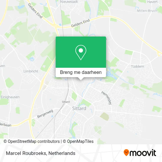 Marcel Roubroeks kaart