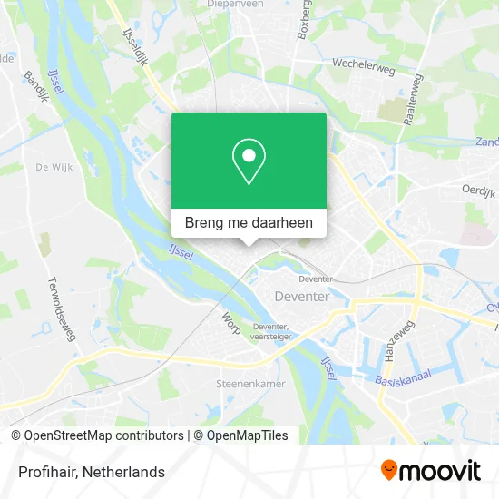 Profihair kaart