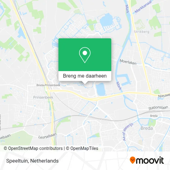Speeltuin kaart