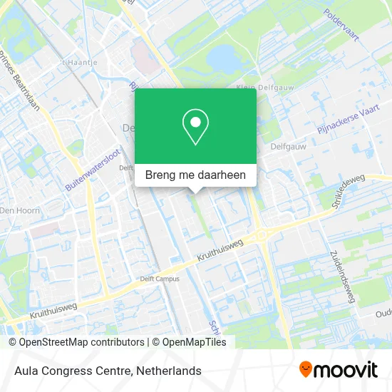 Aula Congress Centre kaart