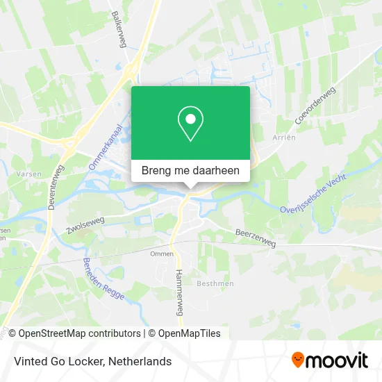 Vinted Go Locker kaart
