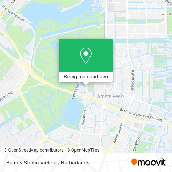 Beauty Studio Victoria kaart