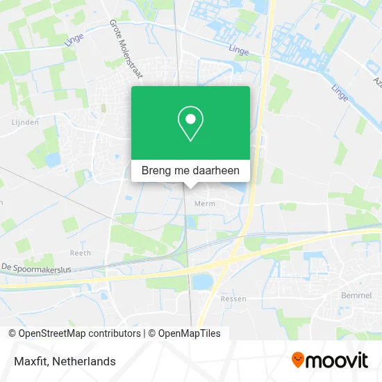 Maxfit kaart