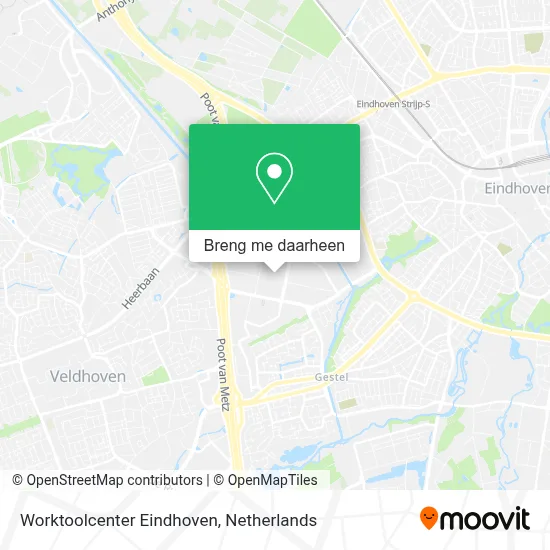 Worktoolcenter Eindhoven kaart
