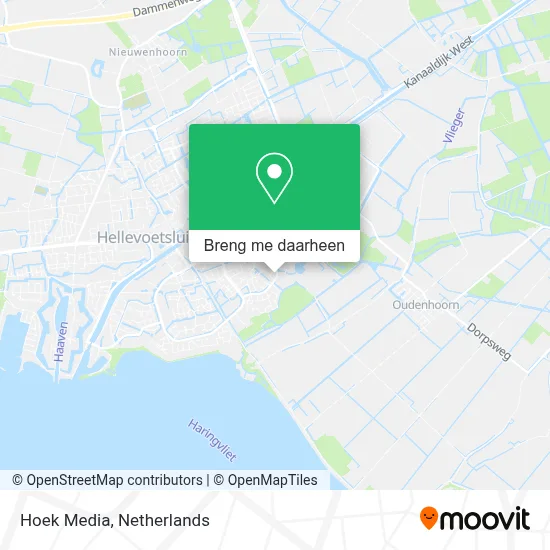 Hoek Media kaart