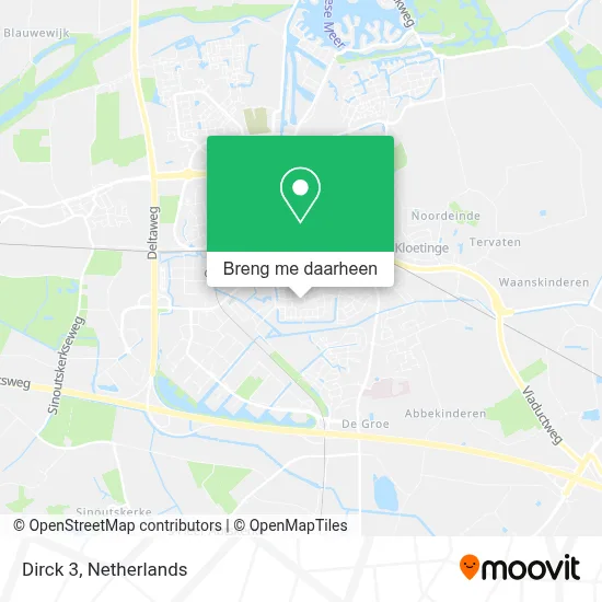 Dirck 3 kaart