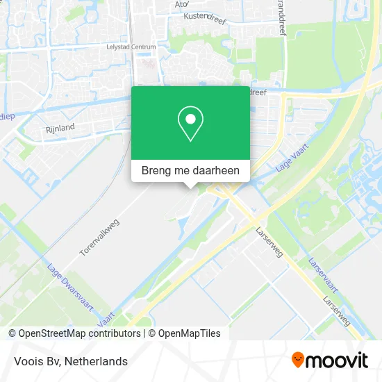 Voois Bv kaart