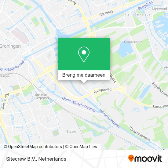 Sitecrew B.V. kaart
