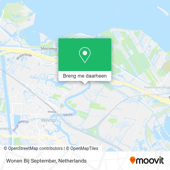 Wonen Bij September kaart
