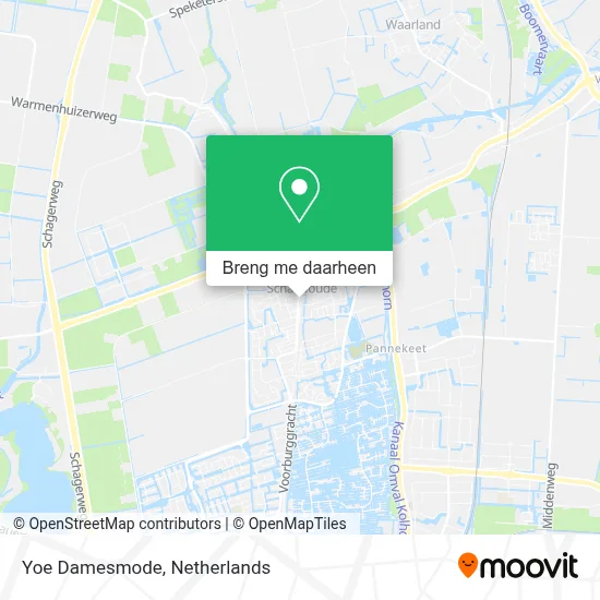Yoe Damesmode kaart