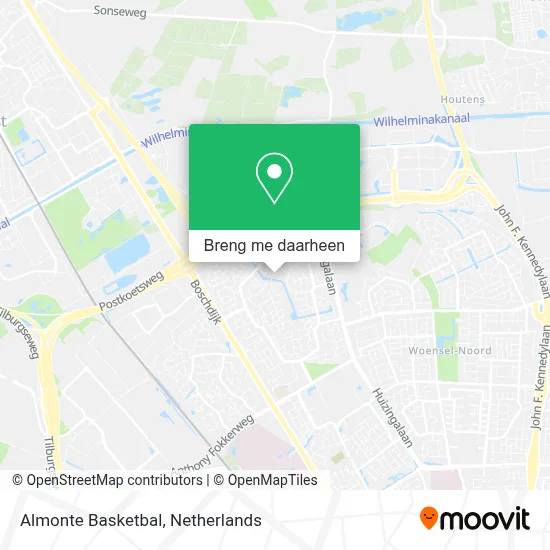 Almonte Basketbal kaart