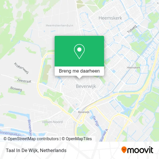 Taal In De Wijk kaart