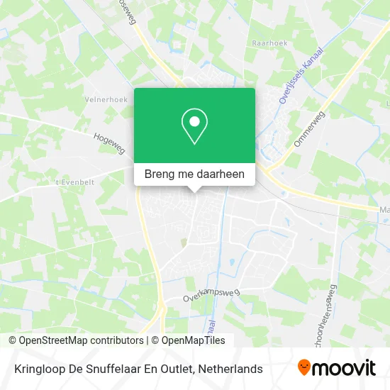 Kringloop De Snuffelaar En Outlet kaart