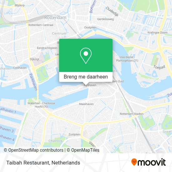 Taibah Restaurant kaart