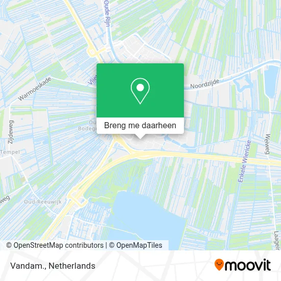 Vandam. kaart