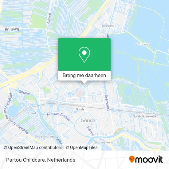 Partou Childcare kaart