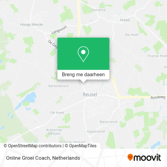 Online Groei Coach kaart