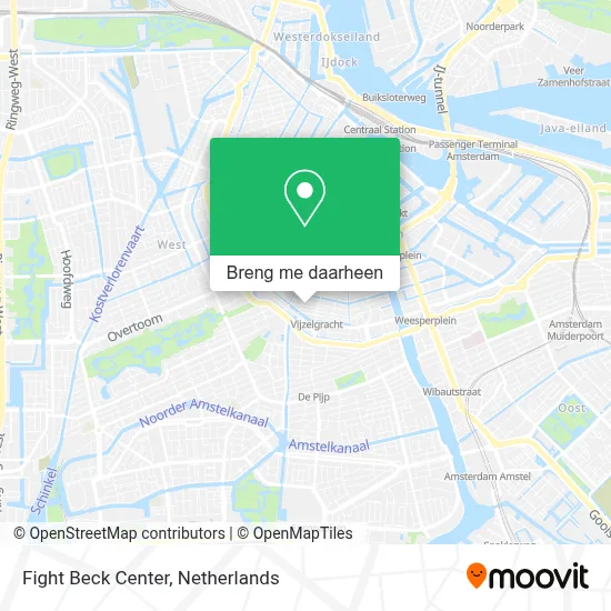 Fight Beck Center kaart