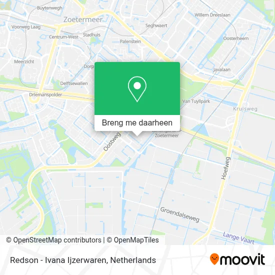 Redson - Ivana Ijzerwaren kaart