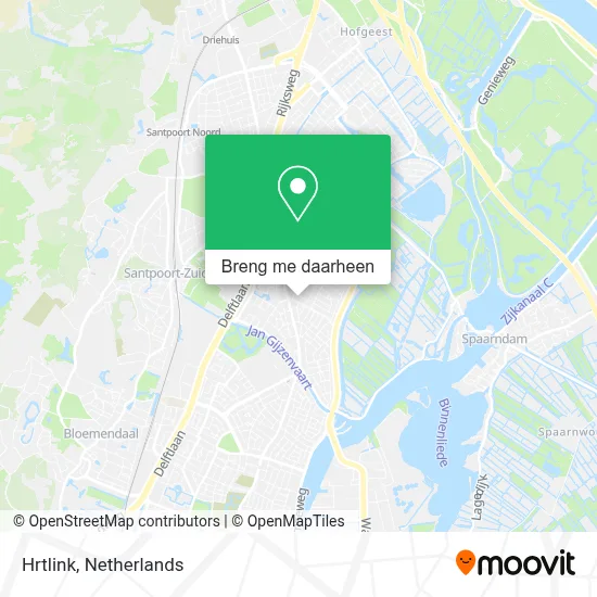 Hrtlink kaart