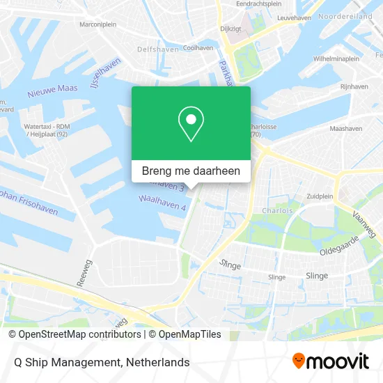 Q Ship Management kaart