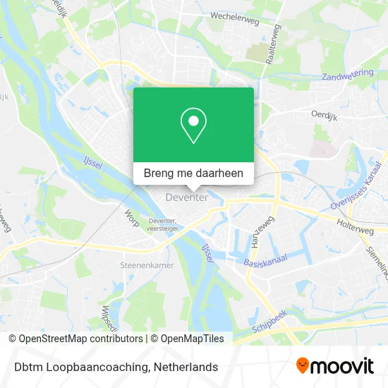 Dbtm Loopbaancoaching kaart
