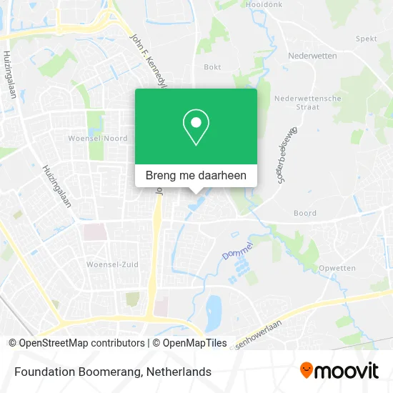 Foundation Boomerang kaart