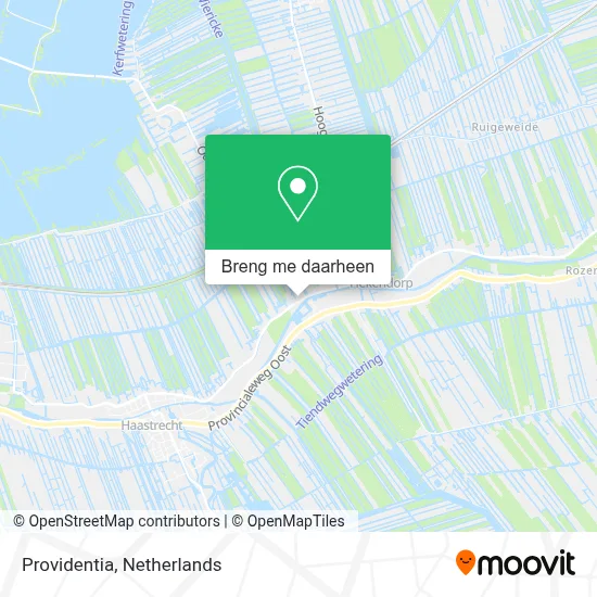 Providentia kaart