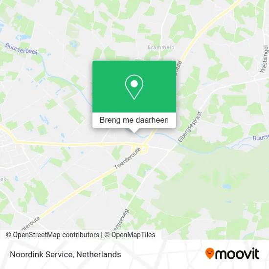 Noordink Service kaart