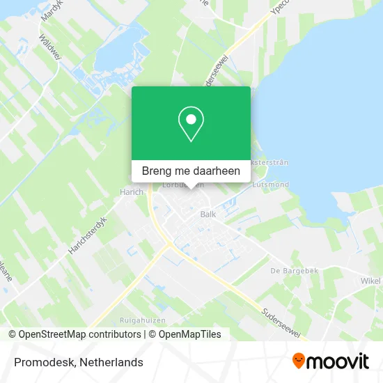 Promodesk kaart