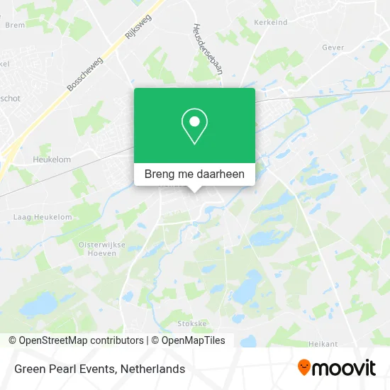Green Pearl Events kaart