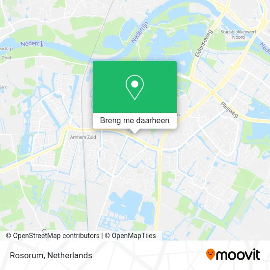 Rosorum kaart
