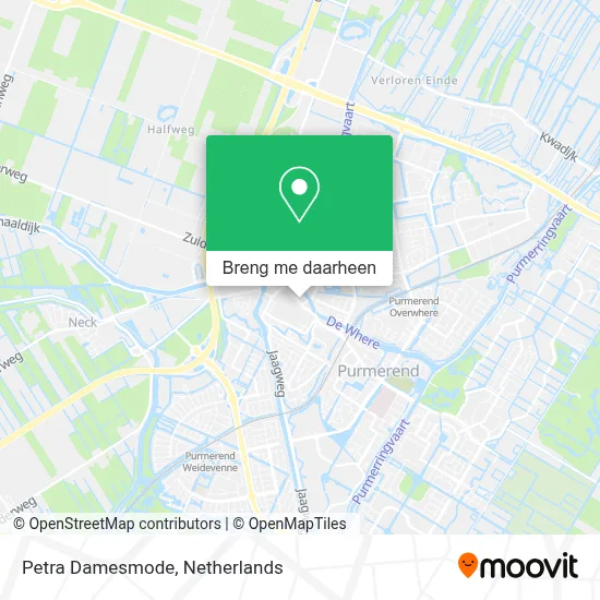 Petra Damesmode kaart
