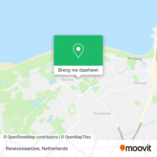 Renesseaanzee kaart